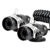 KABELL SPIRAL PER RIMORKIO AM-04383 24V 2x7-PIN-Plugs EBS-TYPE 5 m