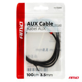 KABELL AUX AM-03269 MINI JACK-JACK AUDIO CABLE 3.5mm 100 cm