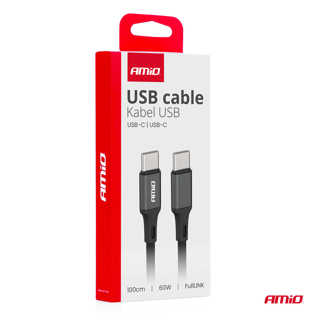 KABELL KARIKIMI AM-03902 USB-C to USB-C 60W FullLink 100 cm