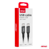 KABELL KARIKIMI AM-03902 USB-C to USB-C 60W FullLink 100 cm