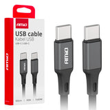 KABELL KARIKIMI AM-03902 USB-C to USB-C 60W FullLink 100 cm