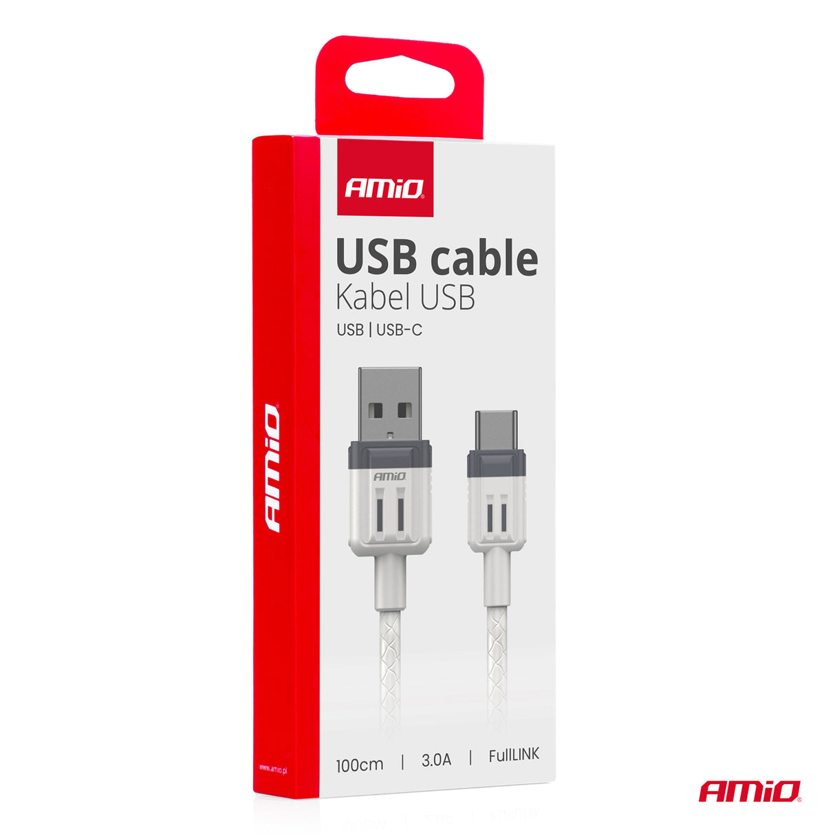 KABELL KARIKIMI AM-03905 USB-A to USB-C 3A FullLink 100 cm