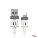 KABELL KARIKIMI AM-03907 USB-A to Apple Lightning 3A FullLink 100 cm
