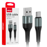 KABELL KARIKIMI AM-03911 USB-A to USB-C 3A FullLink 100 cm