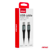 KABELL KARIKIMI AM-03914 USB-C to USB-C 60W FullLink 100 cm