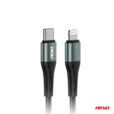 KABELL KARIKIMI AM-03916 USB-C to Apple Lightning 20W FullLink 100 cm