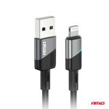 KABELL KARIKIMI AM-03925 USB-A to Apple Lightning 3A FullLink 100 cm
