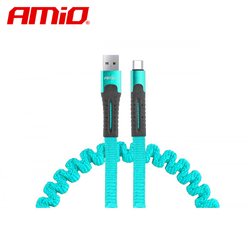 KABELL KARIKIMI USB Type-C FullLink AMiO AM-02531 120 cm (UC-14)