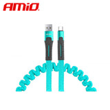 KABELL KARIKIMI USB Type-C FullLink AMiO AM-02531 120 cm (UC-14)