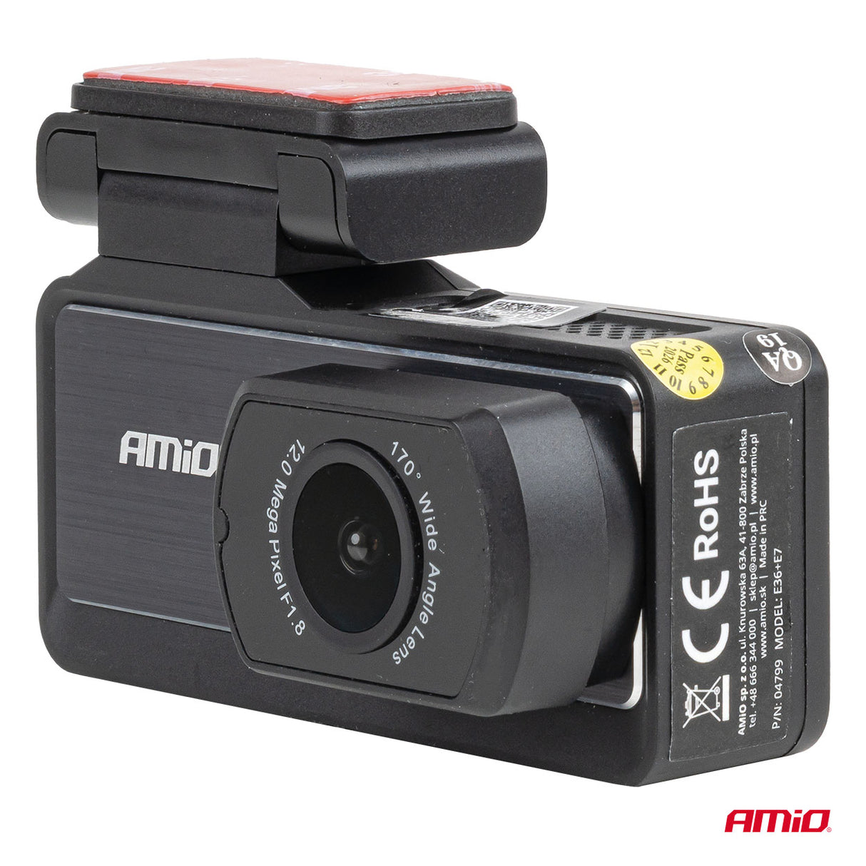 KAMERA AMIO AM-04799 12/24V DUAL DASH CAMERA 1K+1K WLAN (Front+Rear) 2.99" DISPLAY 2.4GHz Wi-Fi FULL HD