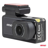 KAMERA AMIO AM-04799 12/24V DUAL DASH CAMERA 1K+1K WLAN (Front+Rear) 2.99" DISPLAY 2.4GHz Wi-Fi FULL HD