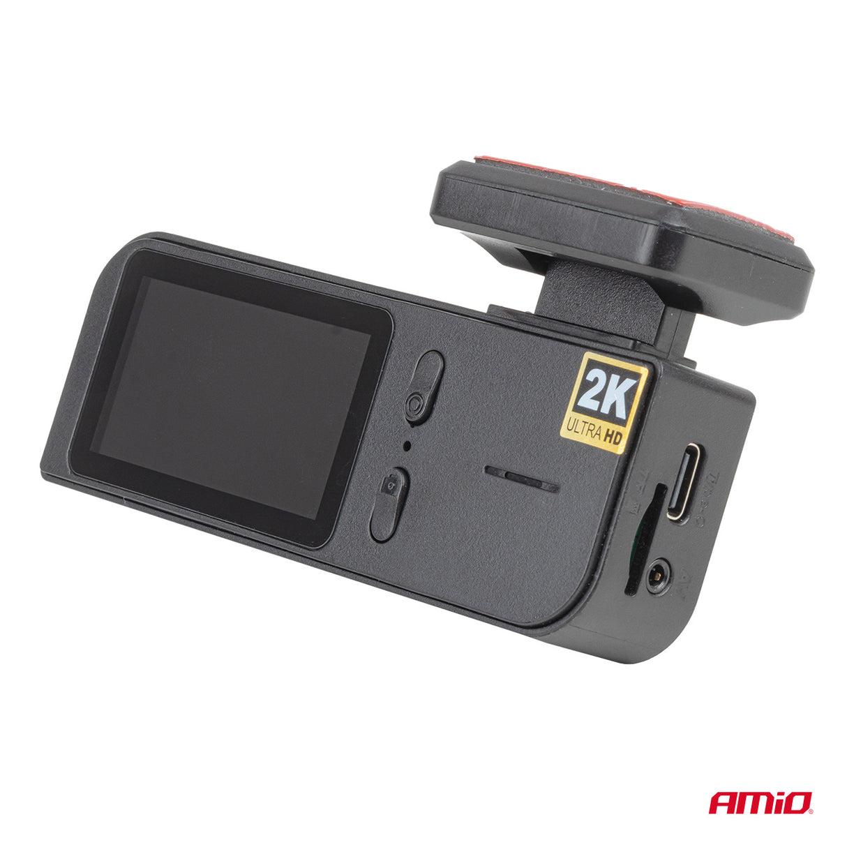 KAMERA AMIO AM-04800 12V DUAL DASH CAMERA 2K+1K WLAN (Front+Rear) 2" LCD DISPLAY 2.4GHz Wi-Fi FULL HD