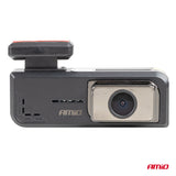 KAMERA AMIO AM-04800 12V DUAL DASH CAMERA 2K+1K WLAN (Front+Rear) 2" LCD DISPLAY 2.4GHz Wi-Fi FULL HD