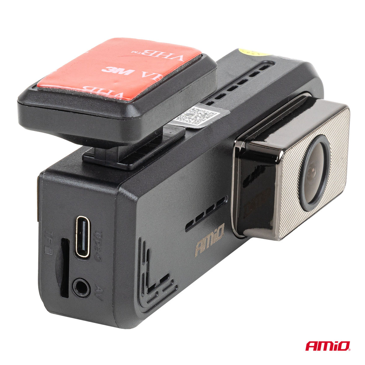 KAMERA AMIO AM-04800 12V DUAL DASH CAMERA 2K+1K WLAN (Front+Rear) 2" LCD DISPLAY 2.4GHz Wi-Fi FULL HD