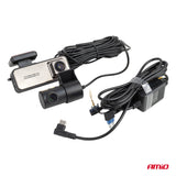 KAMERA AMIO AM-04801 12/24V DUAL DASH CAMERA 4K+2K WLAN (Front+Rear) 3.2" LCD DISPLAY 2.4GHz Wi-Fi ULTRA HD