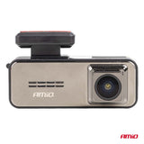 KAMERA AMIO AM-04801 12/24V DUAL DASH CAMERA 4K+2K WLAN (Front+Rear) 3.2" LCD DISPLAY 2.4GHz Wi-Fi ULTRA HD