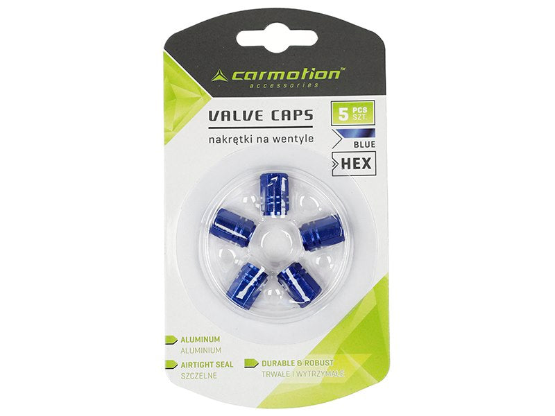 KAPUCA VENTILI CM-63476-BL ALUMINIUM HEX BLUE 5 COPE