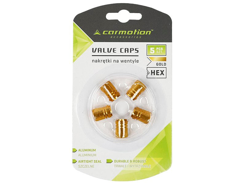 KAPUCA VENTILI CM-63476-GD ALUMINIUM HEX GOLD 5 COPE