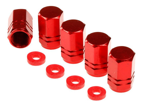 KAPUCA VENTILI CM-63476-RD ALUMINIUM HEX RED 5 COPE