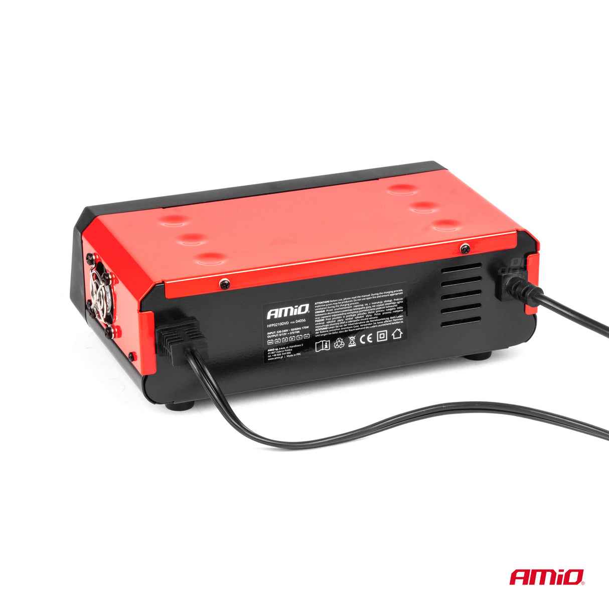 KARIKUES BATERIE AMIO AM-04056 10A 6/12V (AGM/ GEL/ LIQ/ MF/ Ca/ LFP-batteries supported)