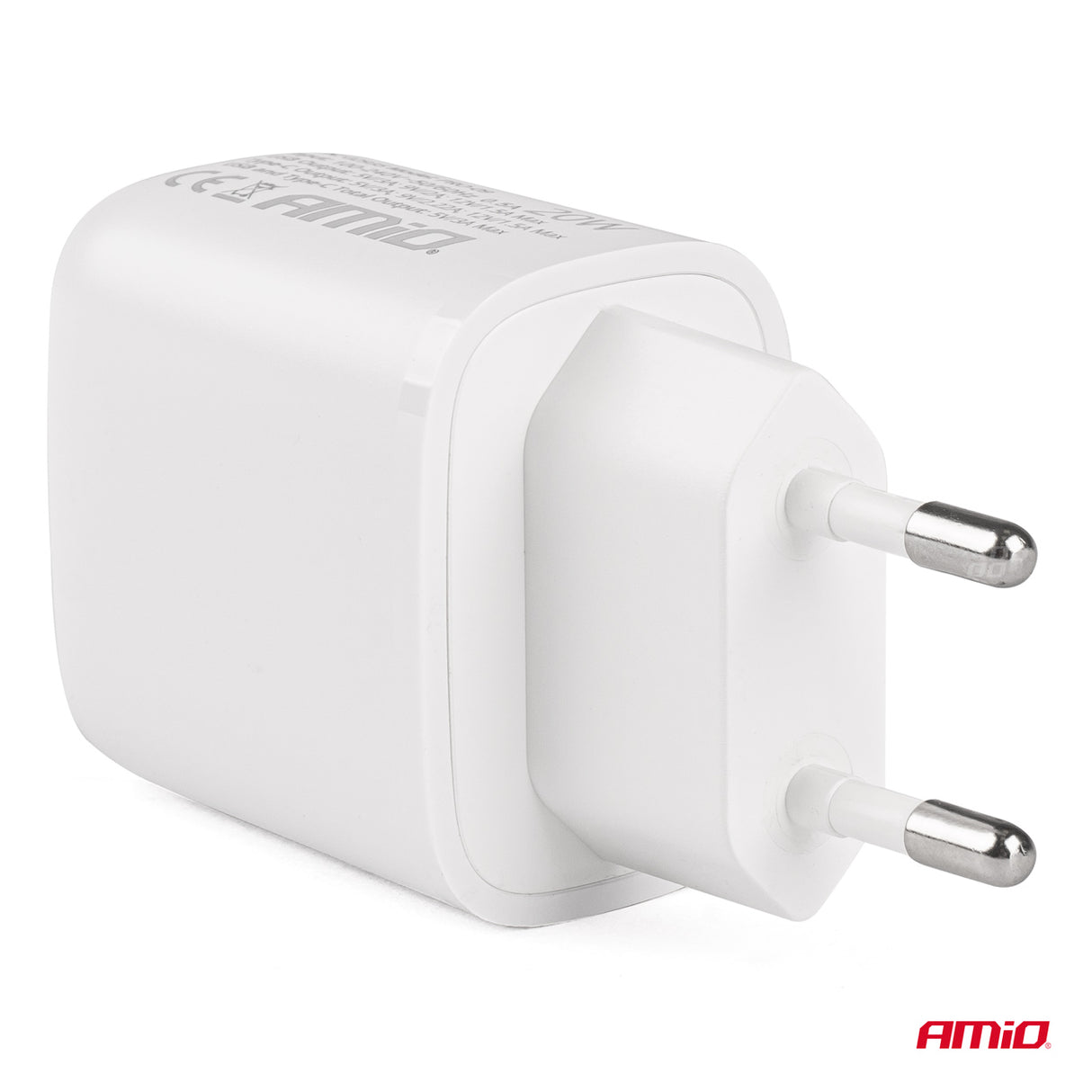 KARIKUES CELULARI AM-02935 1xUSB-A+1xUSB-C 20W DC100-240V QUICK CHARGE (CE RoHS)