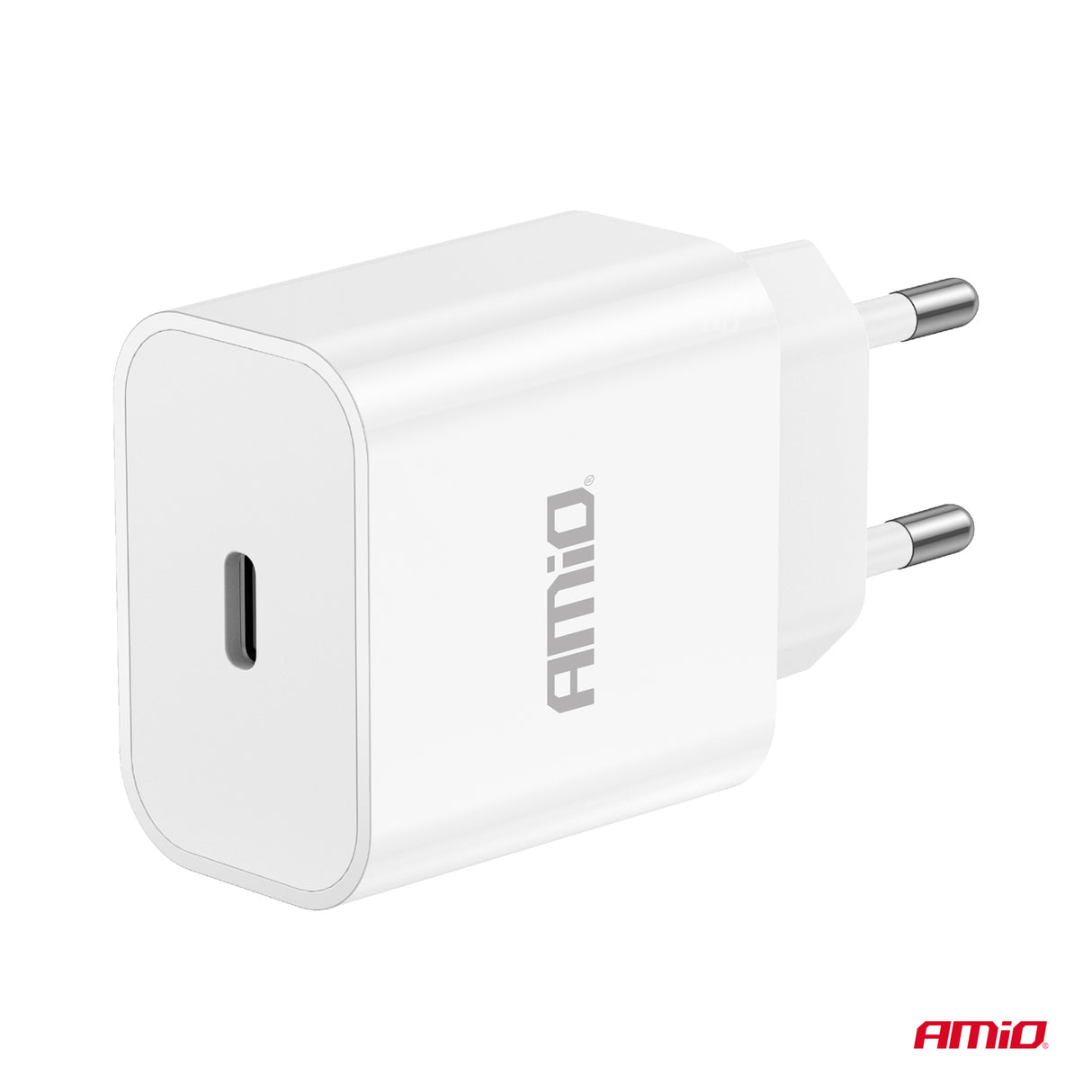 KARIKUES CELULARI AM-03891 1xUSB-C 20W DC100-240V QUICK CHARGE (CE RoHS)