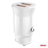 KARIKUES CELULARI AMiO AM-03872 2xUSB-A 10.5W DC12-24V