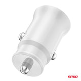 KARIKUES CELULARI AMiO AM-03872 2xUSB-A 10.5W DC12-24V