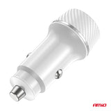 KARIKUES CELULARI AMiO AM-03878 1xUSB-A+1xUSB-C 20W DC12-24V