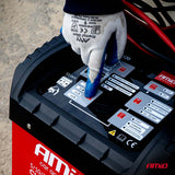 KARIKUES DHE STARTER BATERIE AMIO AM-04500 12/24V 20-600Ah (Jump starter Max 300A)