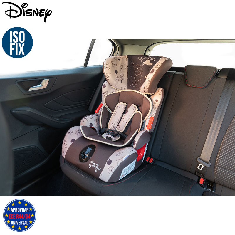KARRIGE FEMIJESH PER MAKINE CL-10593 WINNIE THE POOH 9-36KG ISOFIX (ECE R44/04)