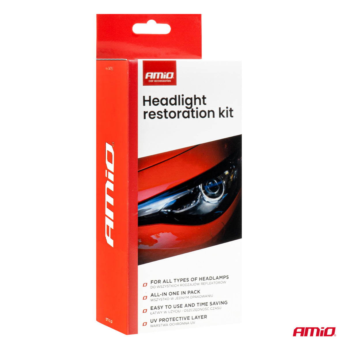 KIT PROFESIONAL PER RIGJENERIM FENERESH AM-04793 HEADLIGHT RESTORATION KIT 13-PJESE820-140