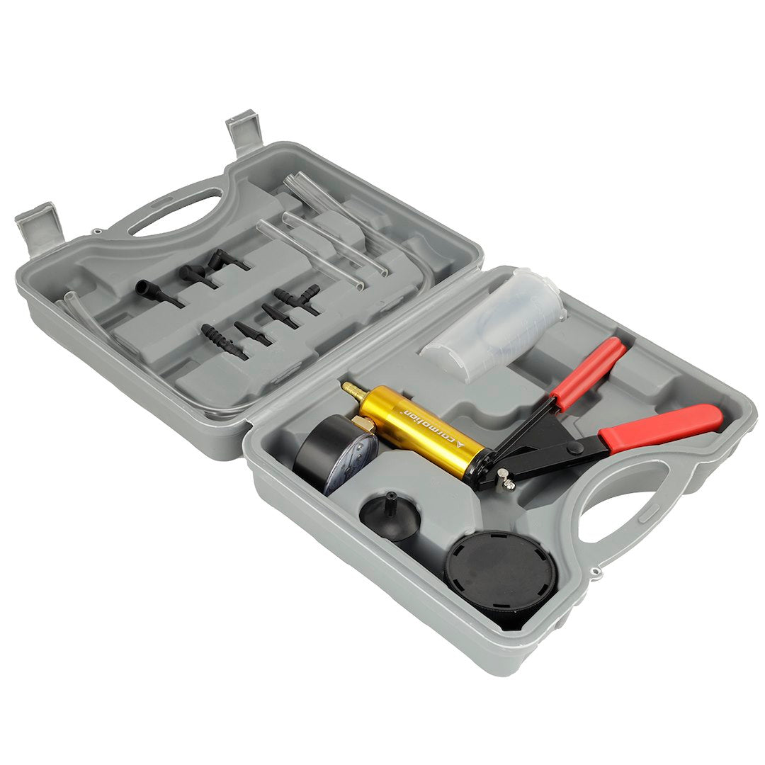 KIT PER NXJERRJEN E AJRIT NGA FRENAT CM-58668 MANUAL VACUUM PUMP (BLEEDING) 15-PJESE