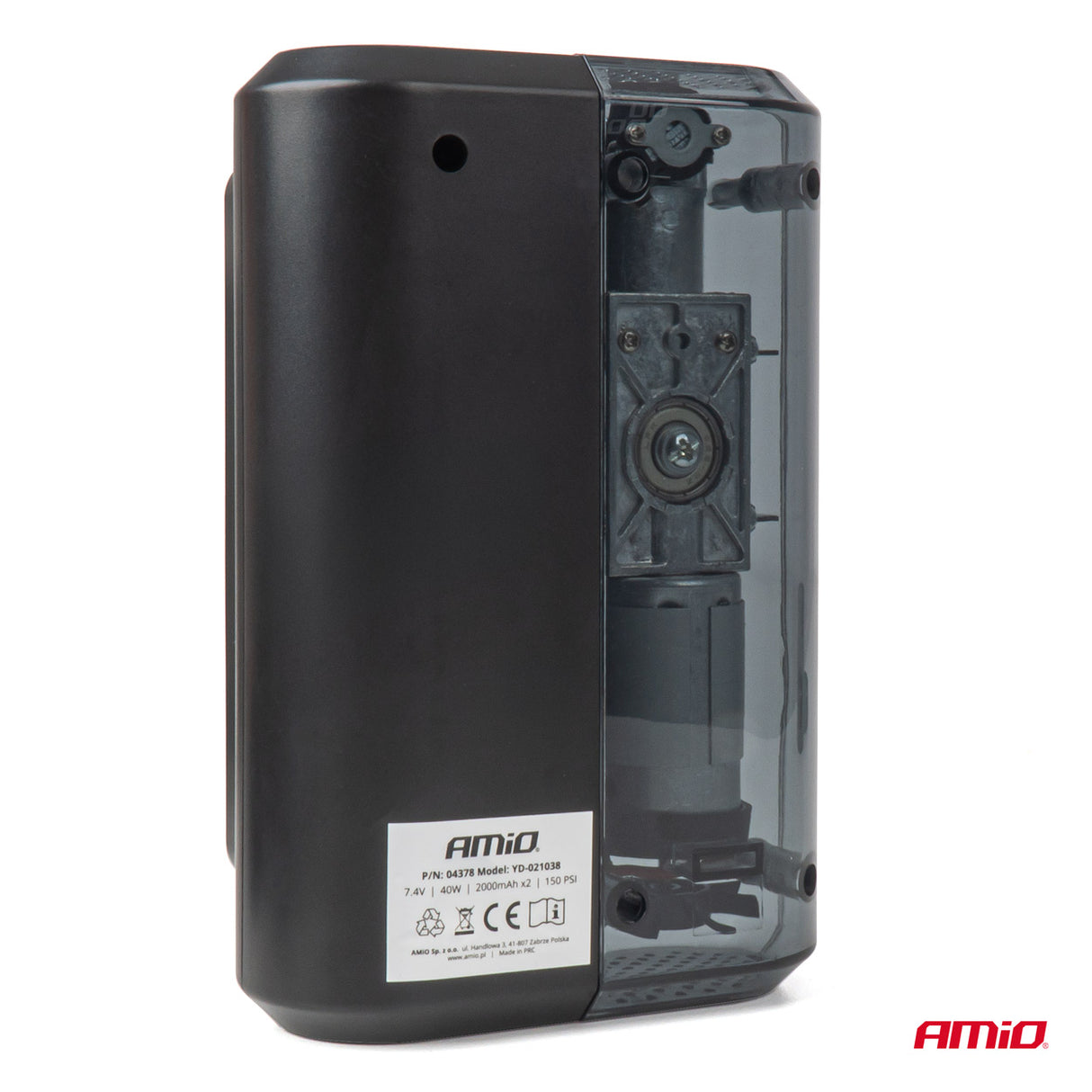 KOMPRESOR AJRI PORTATIV DHE POWERBANK AM-04378 40W 150PSI