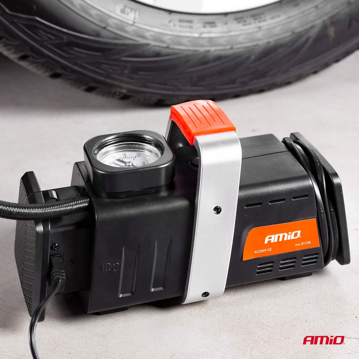 KOMPRESOR AJRI AMiO AM-01134 DC12V AC230V 150PSI 10bar (ACOMP-02)