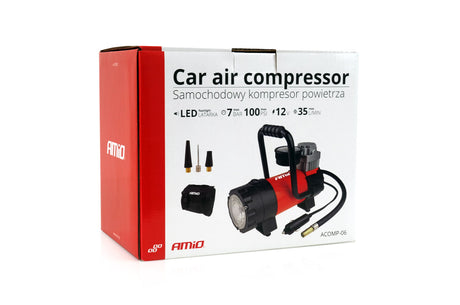 KOMPRESOR AJRI AMiO AM-02180 12V 100PSI 7bar (ACOMP-06) HQ LED