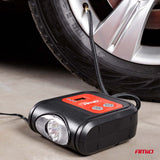 KOMPRESOR AJRI AMiO AM-02380 12V 150PSI 10bar (ACOMP-10)  Ekran Dixhital + LED