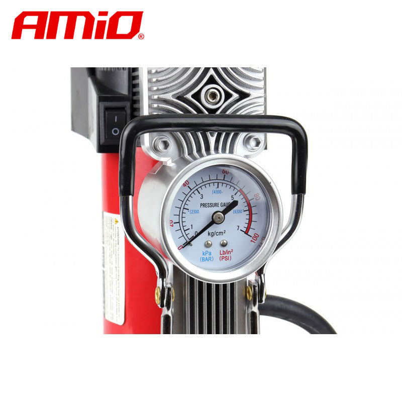 KOMPRESOR AJRI AMiO AM-02640 12V 150PSI 2-CILINDRA (ACOMP-18) HQ (me valixhe)