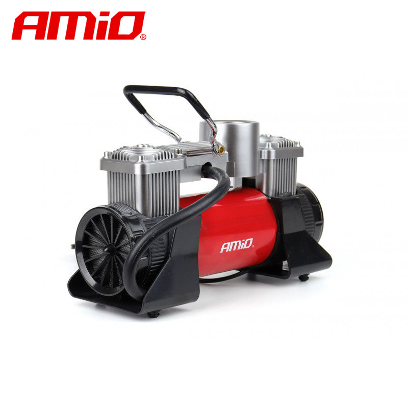 KOMPRESOR AJRI AMiO AM-02640 12V 150PSI 2-CILINDRA (ACOMP-18) HQ (me valixhe)