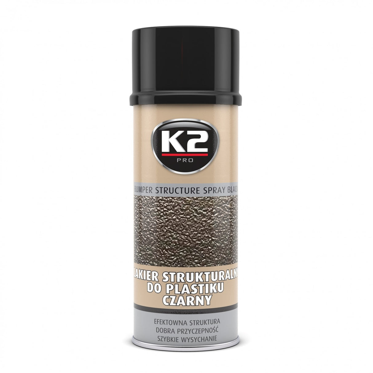 SOLUCION PARAKOLPI K2 BUMPER SPRAY BLACK 400 mL - L345