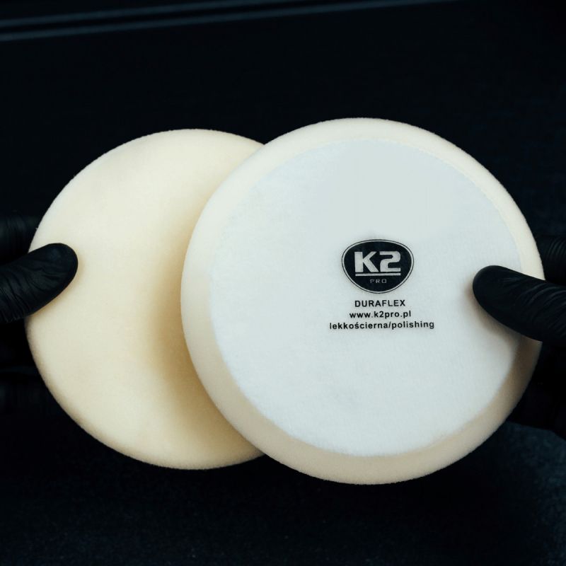SFUNGJER (TAMPON) LUCIDIMI K2 DURAFLEX 150X25 mm (WHITE - LOW ABRASIVE) - L613