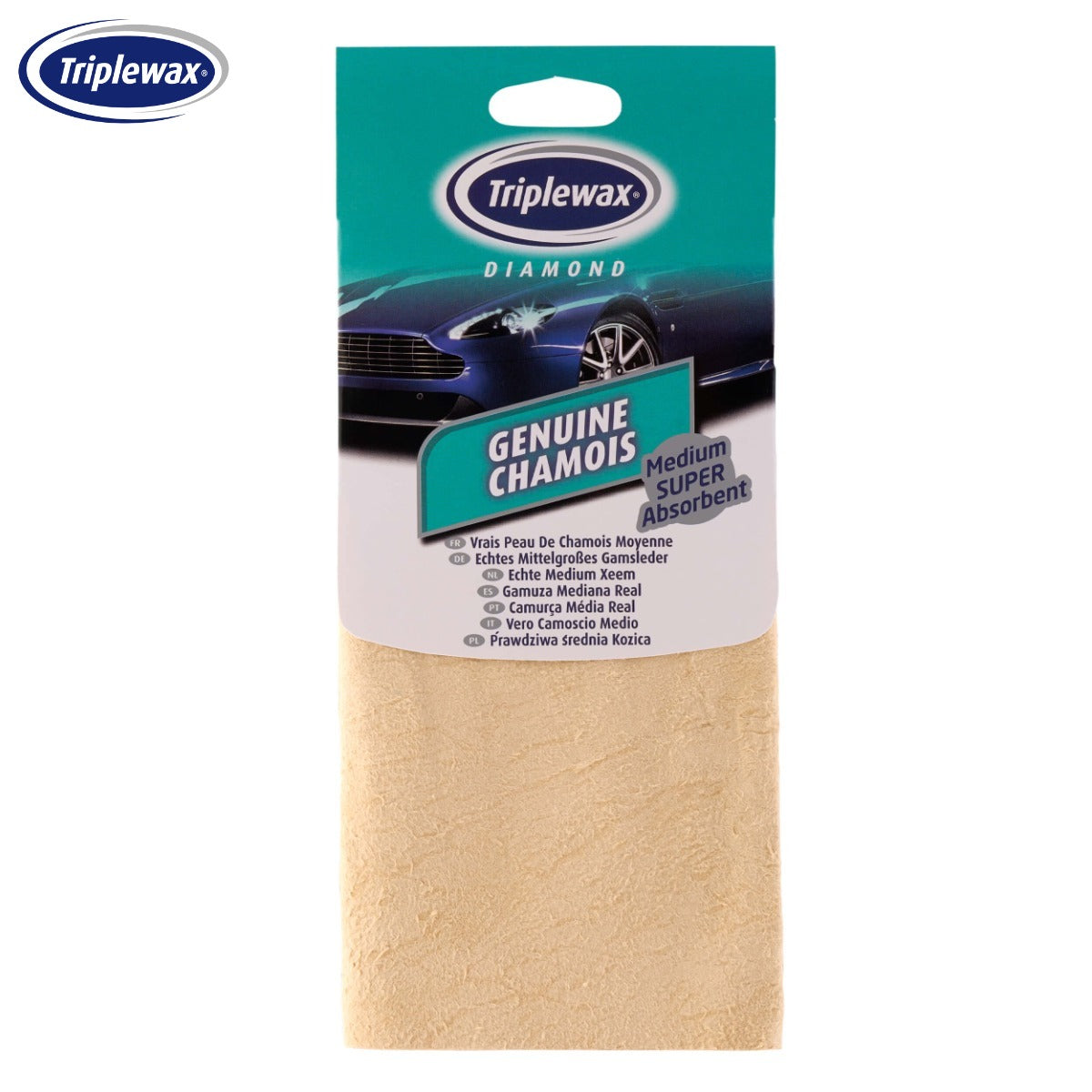 LEKURE LAVAZHI TRIPLEWAX GENUINE CHAMOIS (Medium)-CTA150
