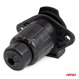 LIDHES PER RIMORKIO AM-03221 TRAILER SOCKET 7-PIN N-TYPE 24V