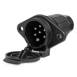 LIDHES PER RIMORKIO AM-03221 TRAILER SOCKET 7-PIN N-TYPE 24V