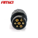 LIDHES PER RIMORKIO AM-01256 TRAILER PLUG 7-PIN