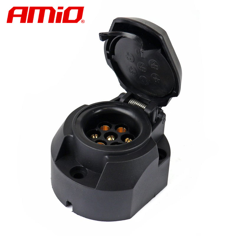 LIDHES PER RIMORKIO AM-01258 TRAILER SOCKET 7-PIN