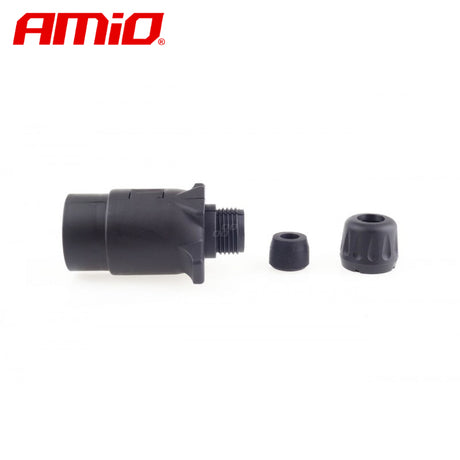 LIDHES PER RIMORKIO AM-02144 TRAILER PLUG 7-PIN+NUT