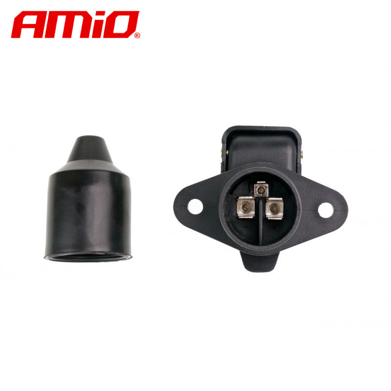 LIDHES PER RIMORKIO AM-02388 TRAILER SOCKET 3-PIN
