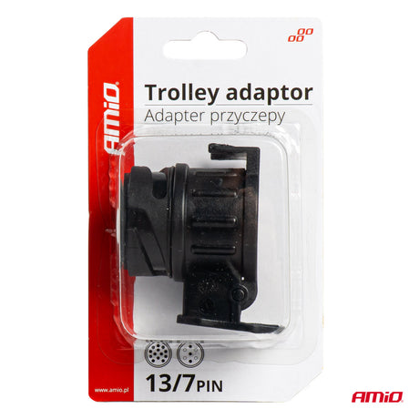 LIDHES PER RIMORKIO AM-03210 TRAILER ADAPTOR 13/7 (Blister)