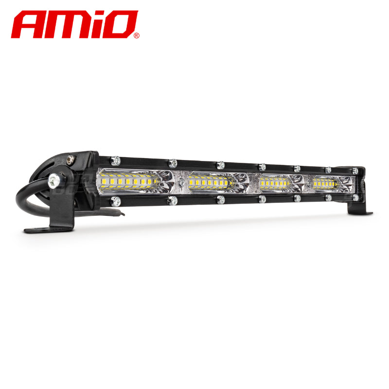 LIGHT BAR AMIO AM-03260 SLIM 34cm 9-36V 108W SPOT (AWL-49)